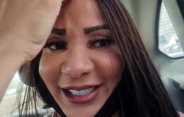 UBER TROLADO POR BIANCA COM CARTÕES E ANAL NO CARRO